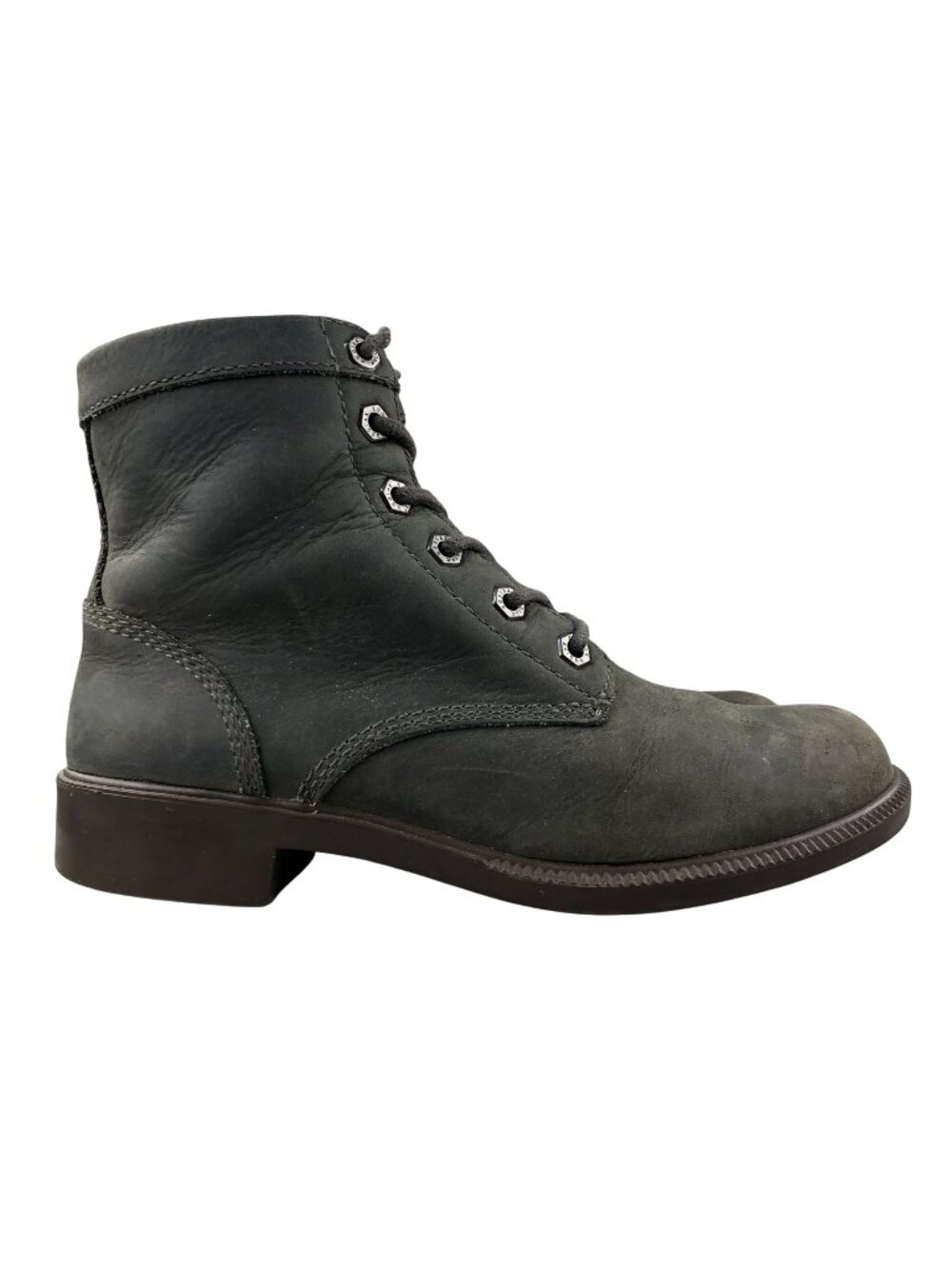 Kodiak Women's Size 7.5 Original All Season Grey Leather Waterproof Lace-Up Boot